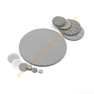 1-1000 micron SS screen sintered filter with multi layers customization