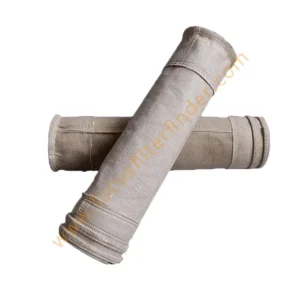 Basalt fiber needle felt dust filter bag for coil-fried boiler