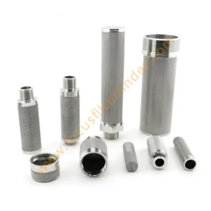 Custom screen sintered filter element stainless steel as per design drawing