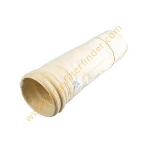 Glass fiber dust filter bag high temprature resistance