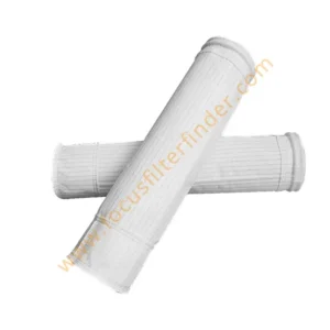 waterproof static-free oil proof PET filter bag for coal cleaning plant